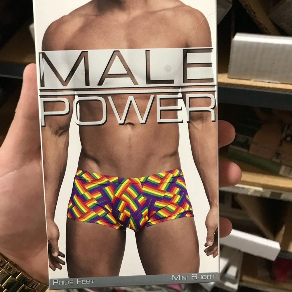 Male Power Pride Fest Mini Shorts